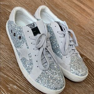 GGDB glitter star sneakers